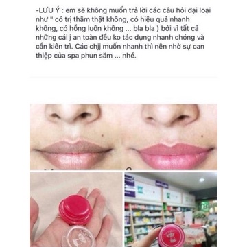 Son dưỡng thâm làm hồng môi Lips Care Thái Lan