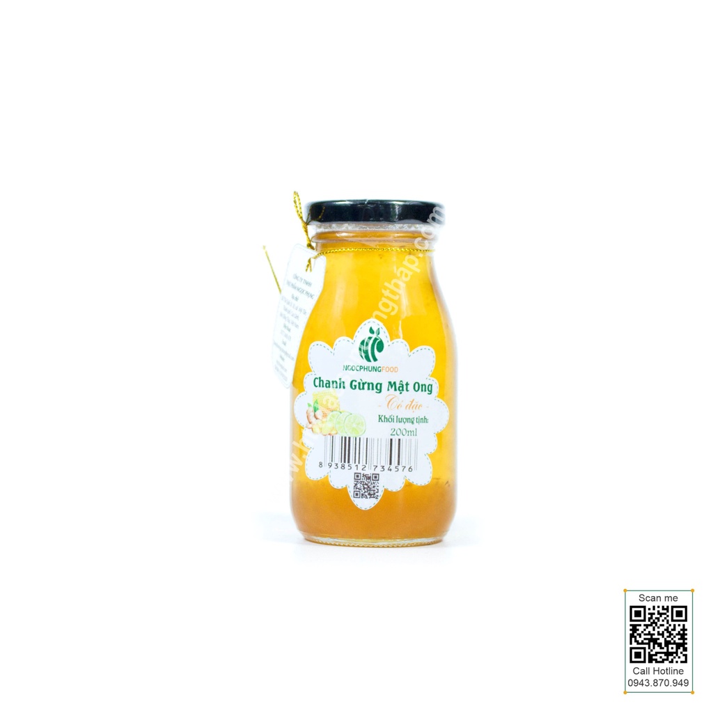 CHANH GỪNG MẬT ONG CÔ ĐẶC