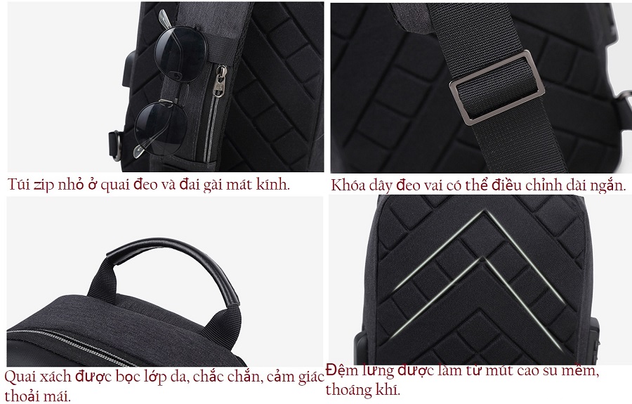 [HCM]Balo chống thấm nước một quai AlienCross.