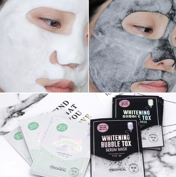 Mặt nạ sủi bọt Mediheal Bubble Tox Serum Mask