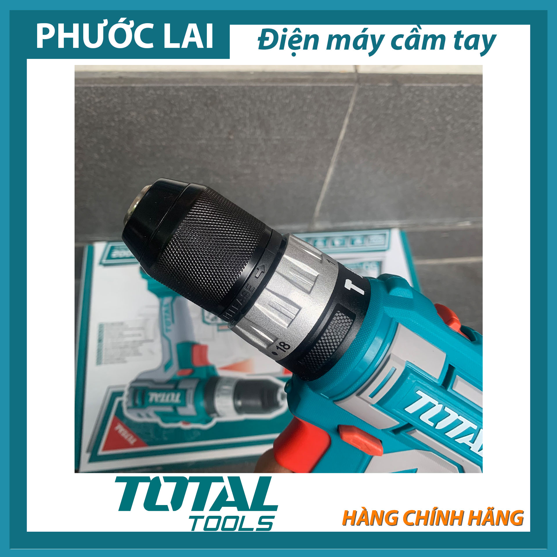 Total Tidli2002 20V Battery-Powered Hammer Drill