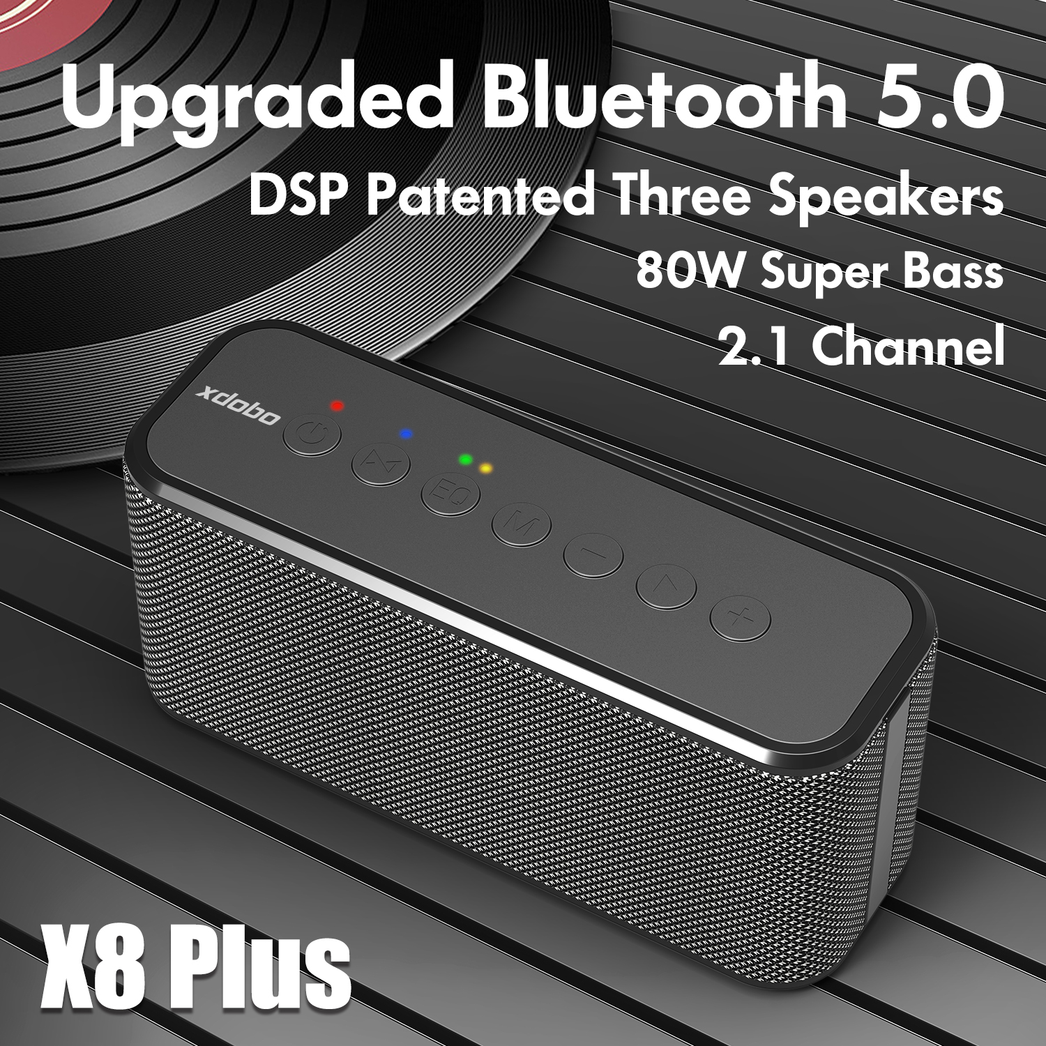 Loa di động bluetooth XDOBO X8Plus Công suât 80W