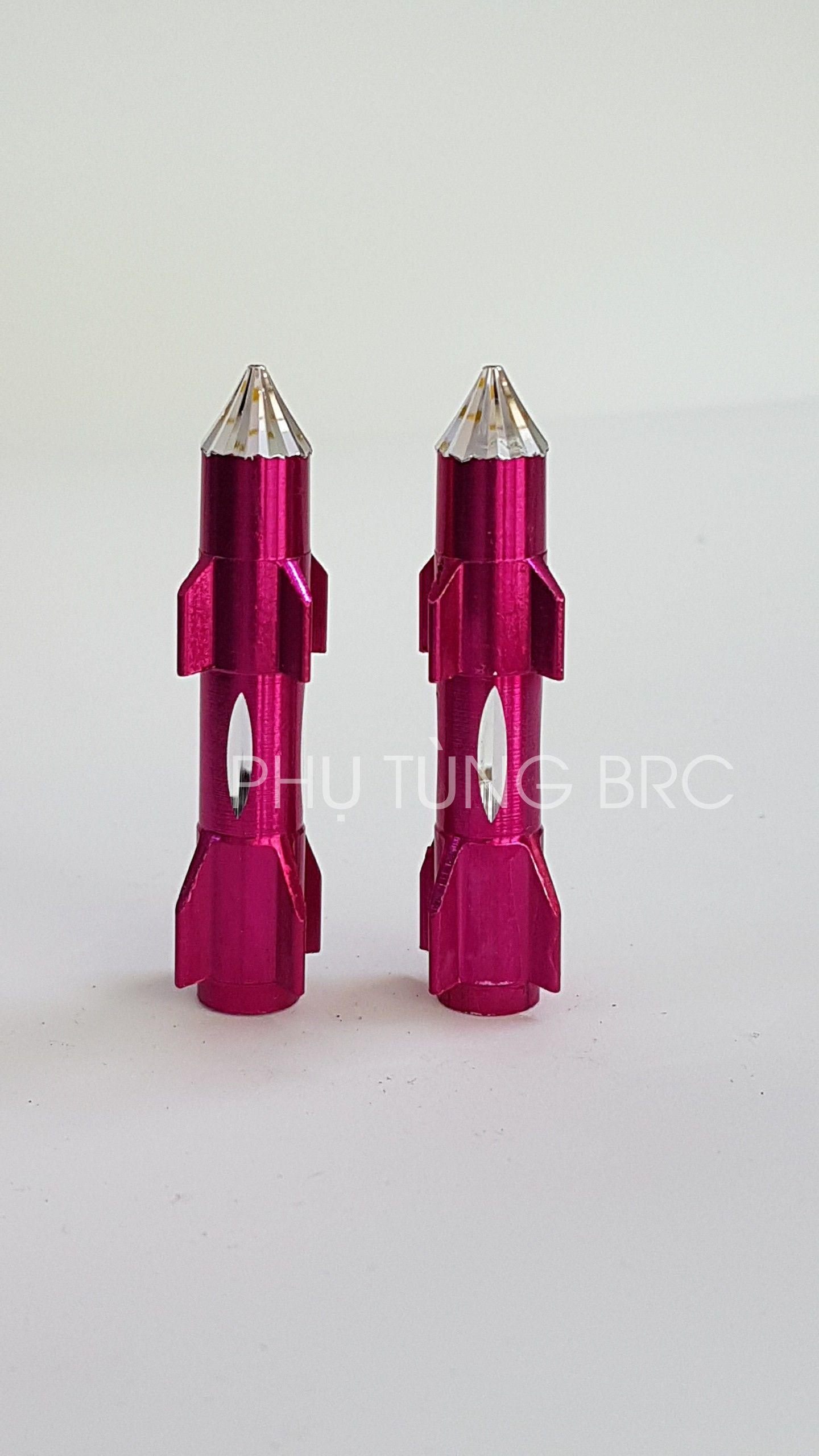 Đầu chụp đủa thắng xe máy kiểu hỏa tiễn ( 2 chiếc ).