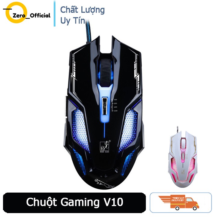 XẢ HÀNG - MOUSE USB T-WOLF V10 GAMING