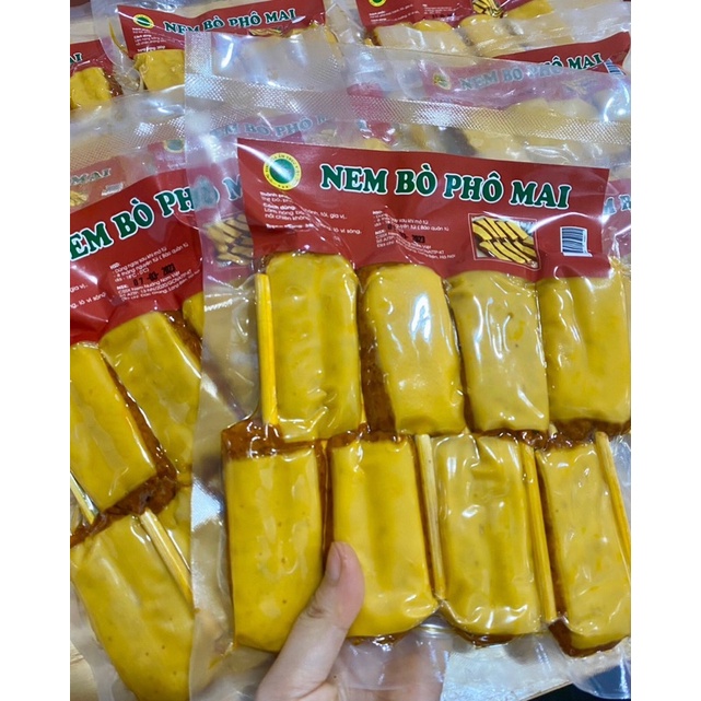Nem bò phô mai bịch 8 que