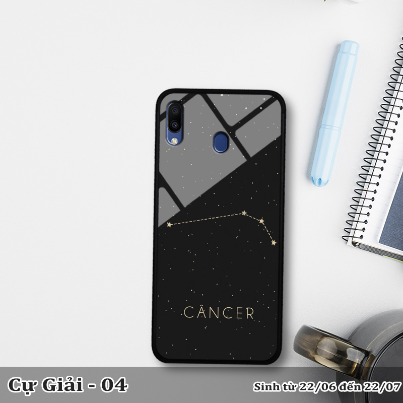Ốp kính SAMSUNG M30 in cung hoàng đạo