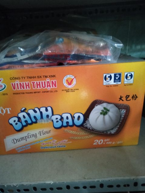 BỘT BÁNH BAO VĨNH THUẬN CO GOI MEN { 400G}