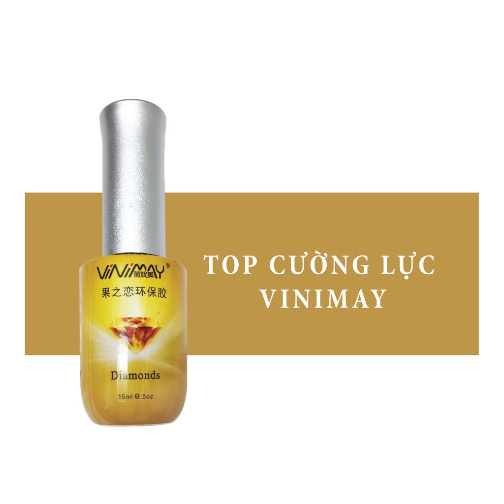 Top cường lực vinimay bảo vệ gel móng