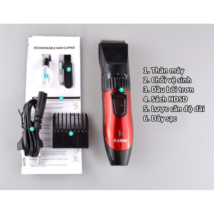Tông Đơ Cắt Tóc Kemei - Tông Đơ Cắt Tóc Cao Cấp