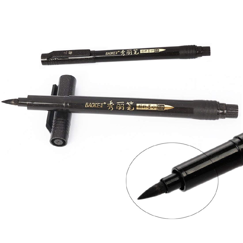 Bút viết thư pháp đầu BRUSH luyện calligraphy