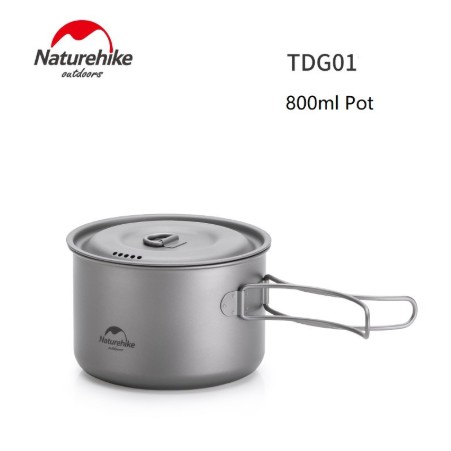 NỒI DÃ NGOẠI TITANIUM NATUREHIKE 800ml  NH18T101-A