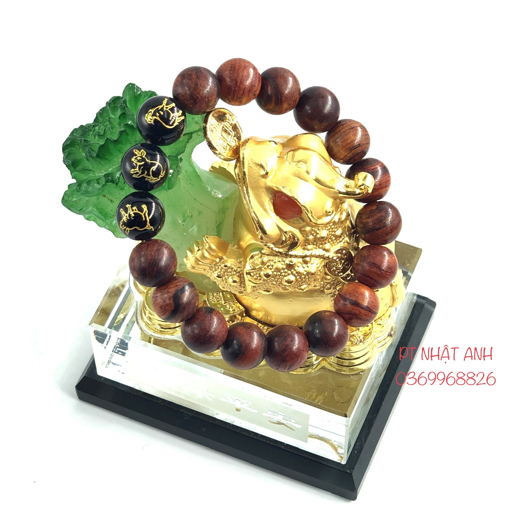 VÒNG TAM HỢP QUÝ NHÂN GỖ SƯA