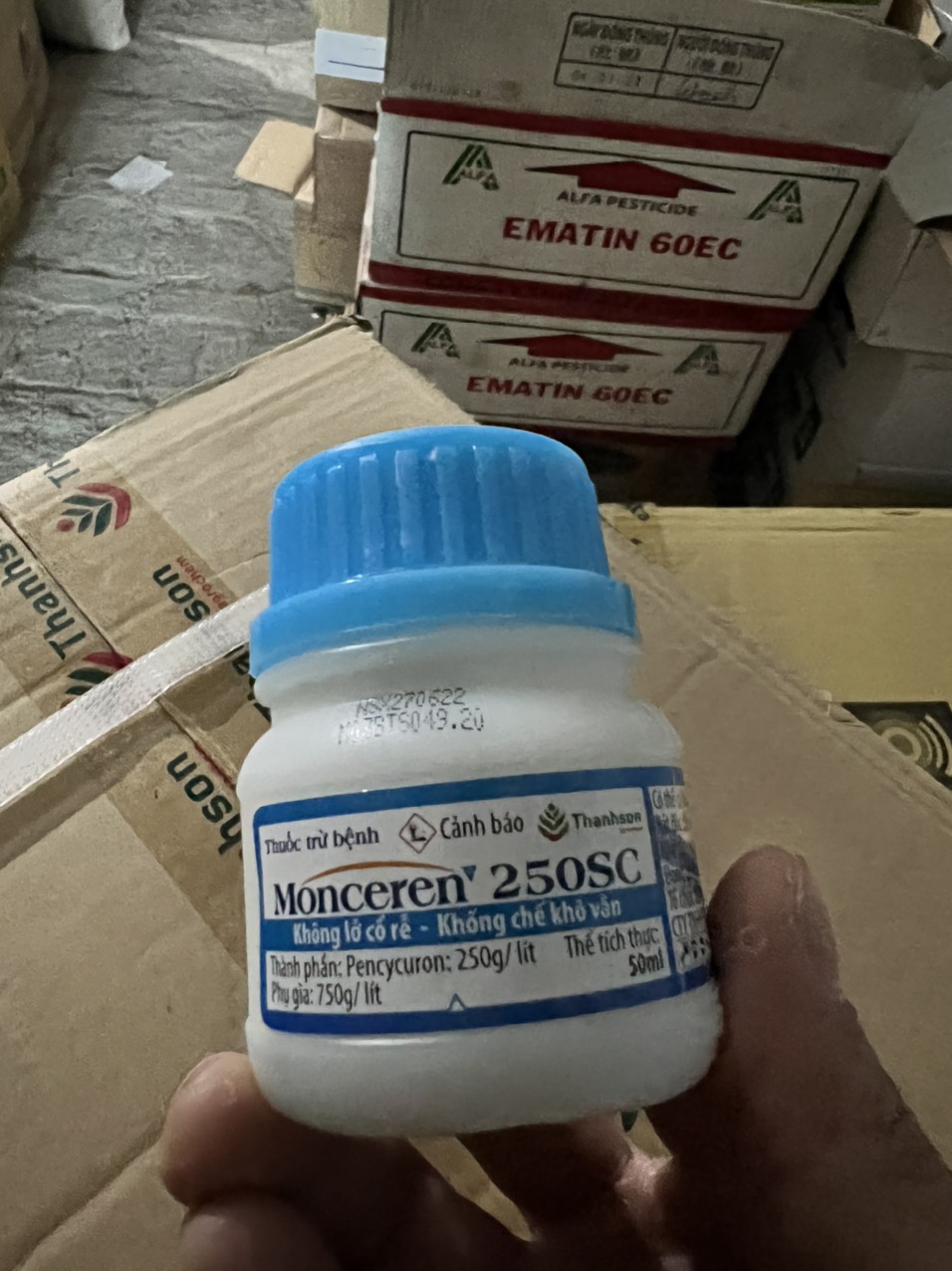 Thuốc trừ bệnh Monceren 250SC chai 50ml
