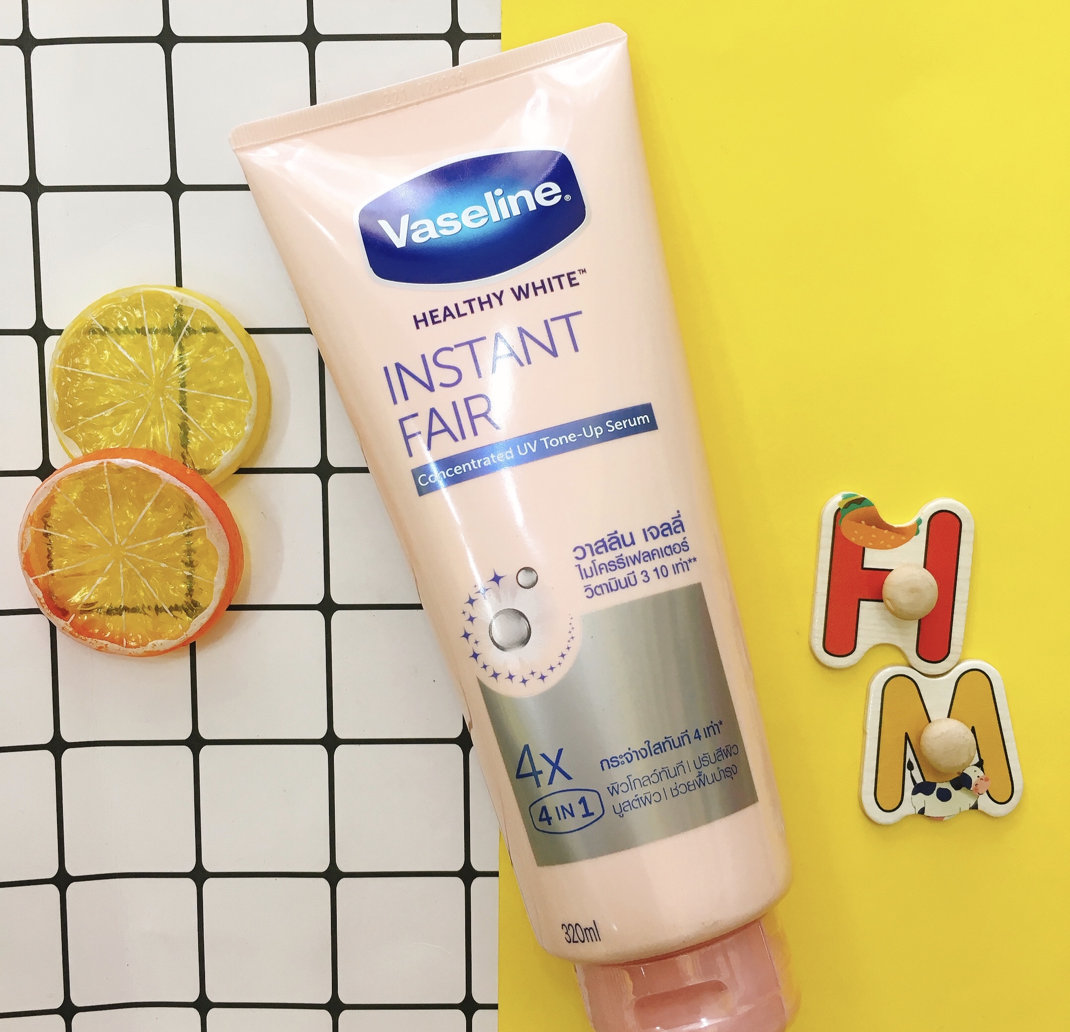 [Hàng chính hãng] Dưỡng Thể Trắng Da Vaseline Healthy White 4X