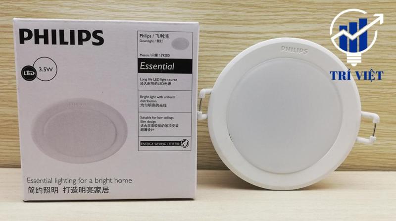 Đèn Led Âm Trần Philips 59200 MESON 080 3.5W 40K