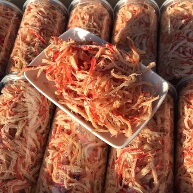 🦑🦑 MỰC XÉ SỢI HẤP NƯỚC DỪA 🦑🦑