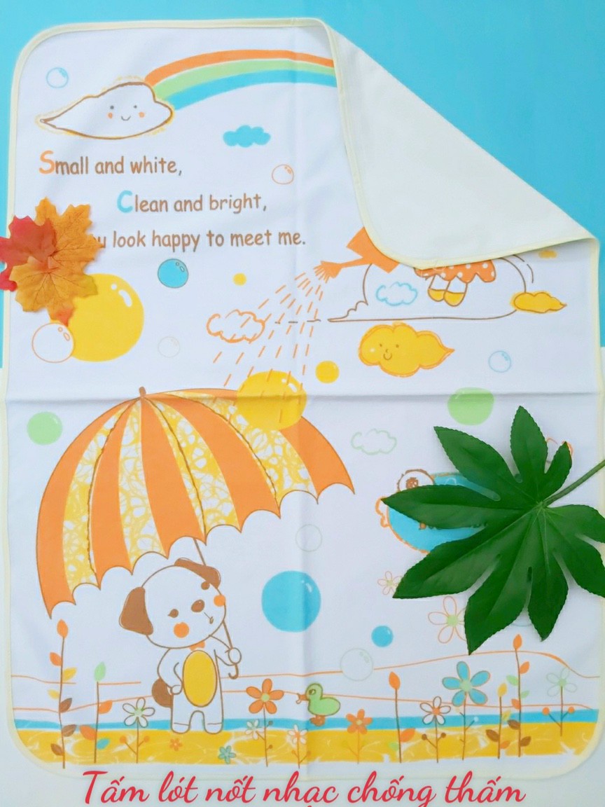 [HCM]Tấm lót cotton chống thấm cho bé