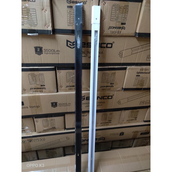 Thanh Ray Đèn Rọi 1m . Đế Đèn Rọi Đơn