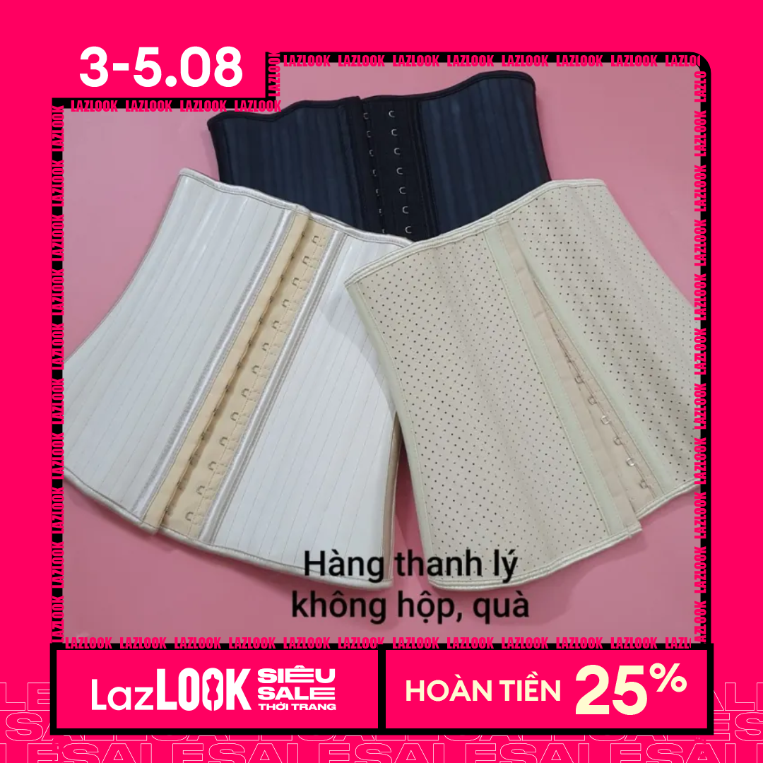 (Thanh lý) Đai nịt bụng - đai latex 25 xương