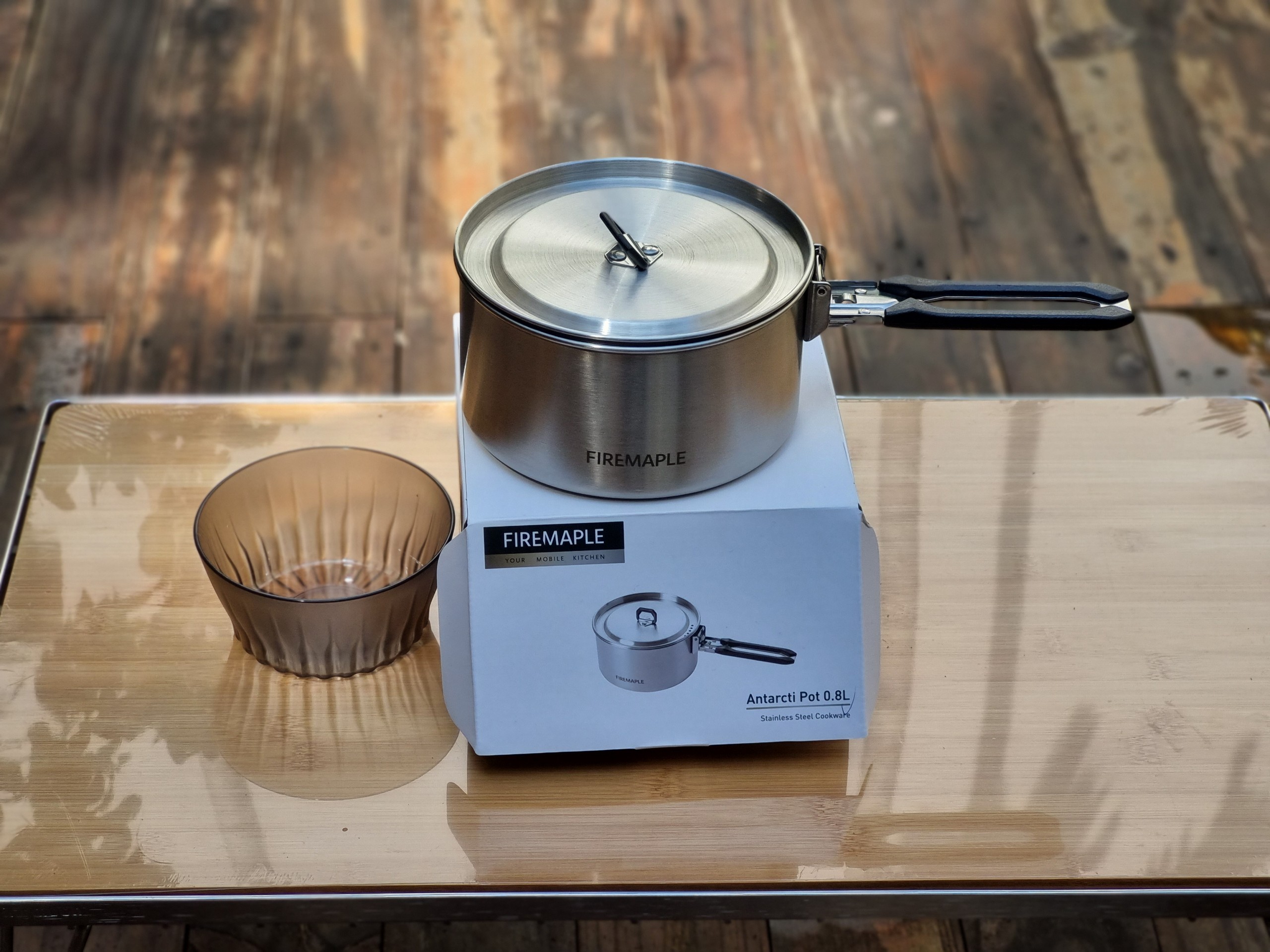 Nồi inox tay cầm ABS Antarcti Fire Maple