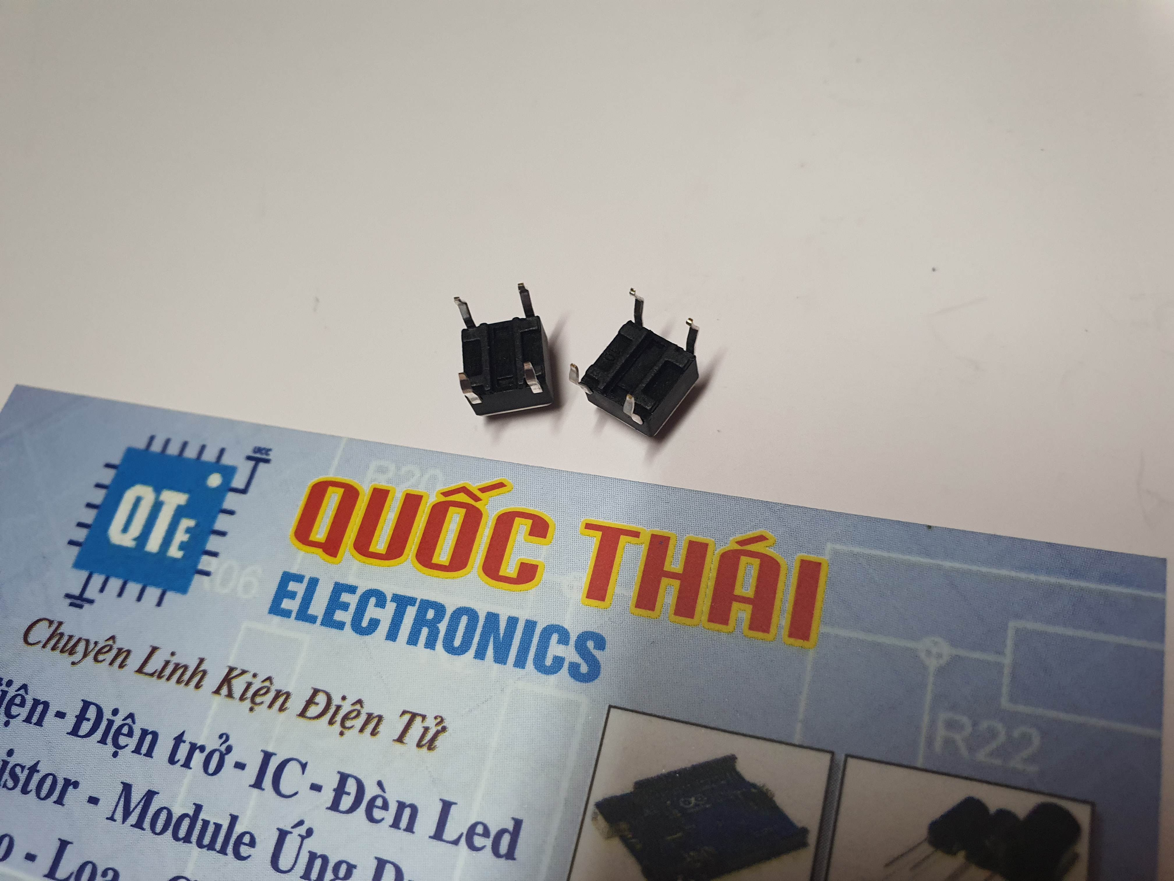 Combo 10 nút nhấn 4 chân 6x6x2mm