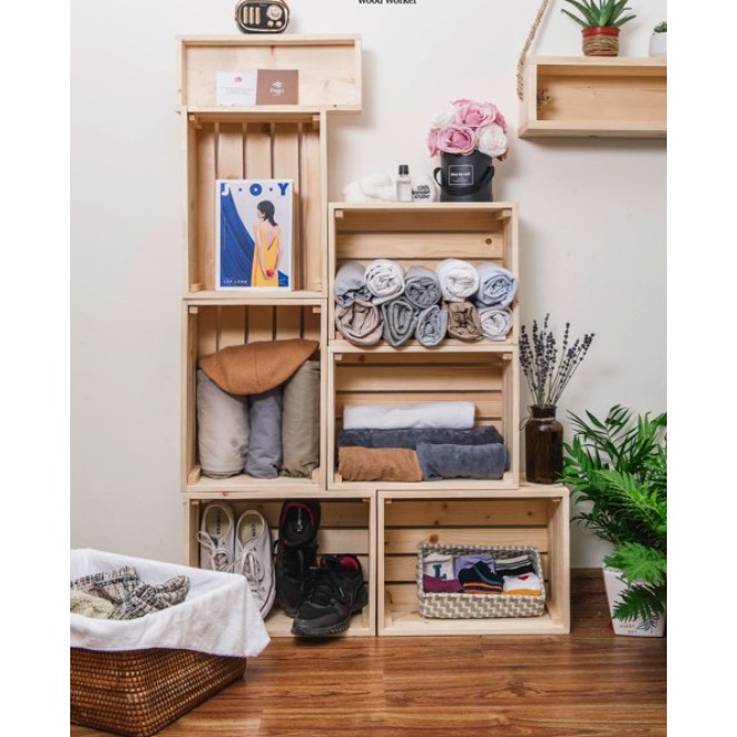SALE SỐC Thùng Pallet gỗ size
