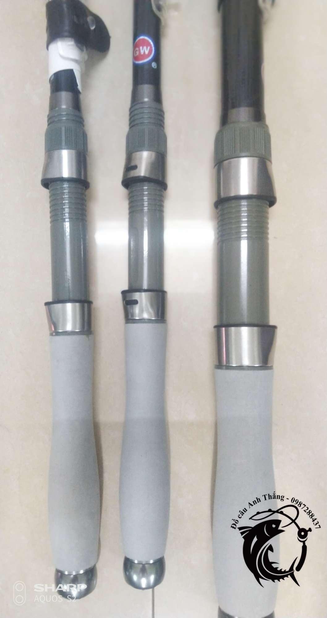Cần câu máy rút gọn GW