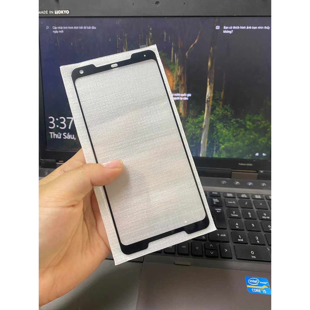 Kính cường lực full màn Google Pixel 2XL