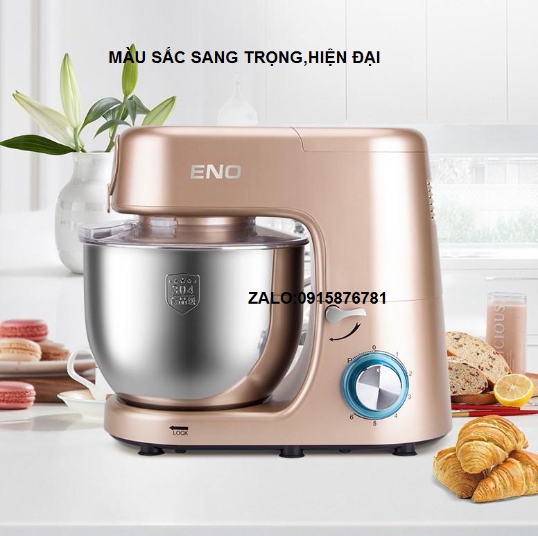 [Trả góp 0%]Máy trộn bột đánh trứng cỡ lớn 7L cối inox công suất 1500w máy trộn bột đánh kem làm bánh tiện dụng