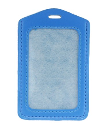 Bao da đựng thẻ dọc 5.4x8.5cm - thẻ đeo bằng da 1 mặt DA DỌC