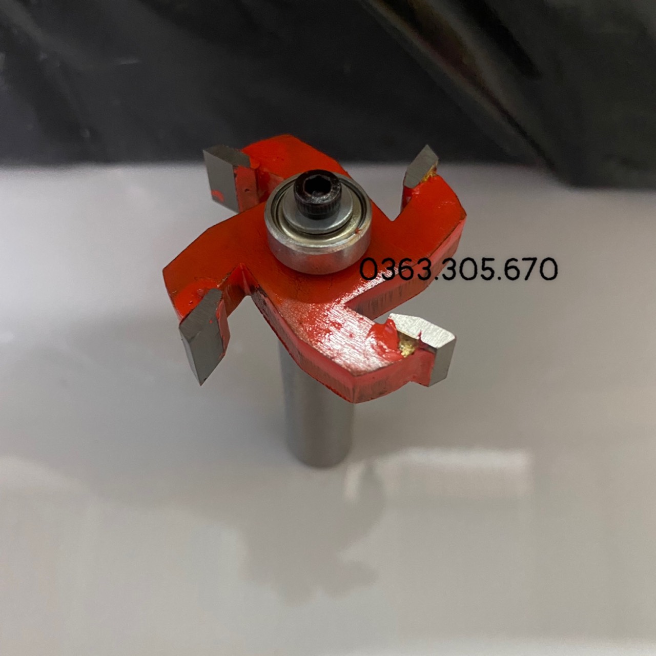 Mũi Phay Cuốc , Móc Rãnh 4 cánh 10mm Sâu 20mm