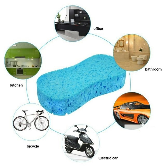 Mút Rửa Xe Bọt Biển, Mút Rửa Chuyên Dụng Microfiber Siêu Mềm