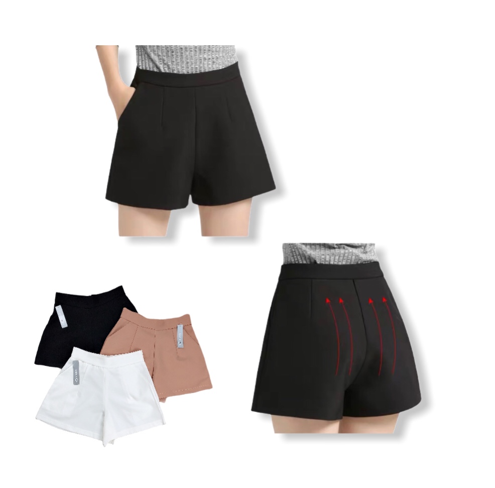 QUẦN SHORT VẢI TUYẾT MƯA ỐNG RỘNG BA MÀU BASIC