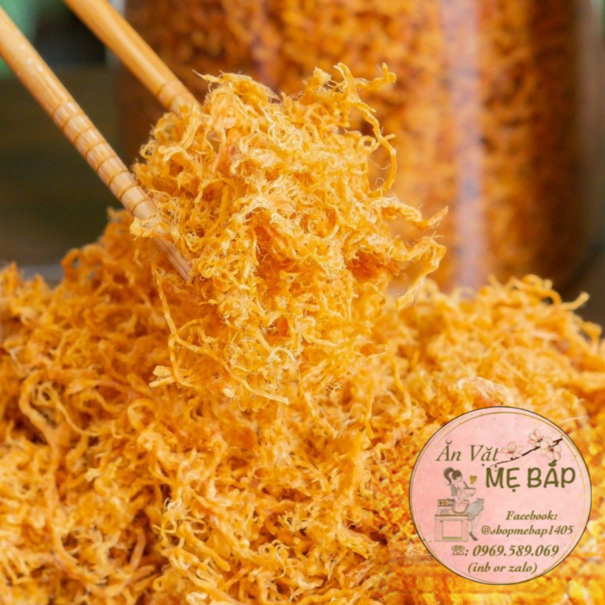 Chà Bông Heo Hảo Hạng 250g - 100% thịt heo - Shop Mẹ Bắp [Nhà Làm]