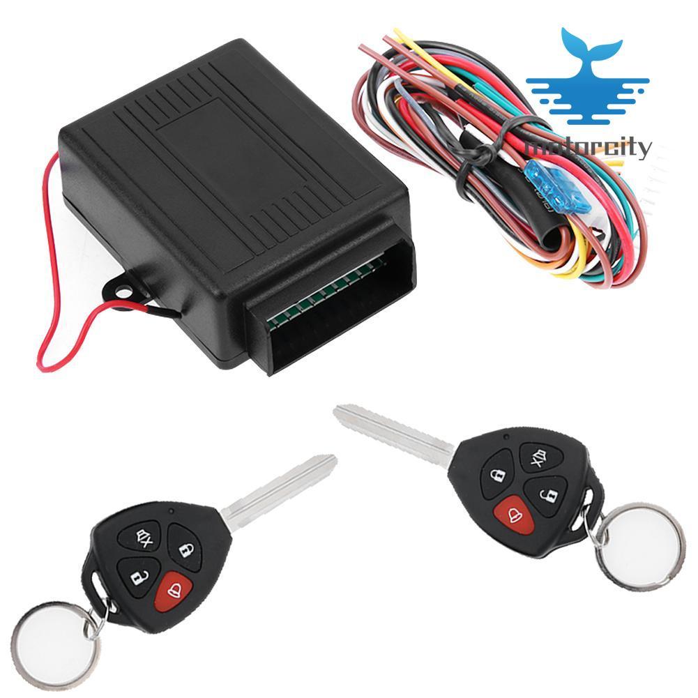Motorcity Car Central Control Door Lock Keyless Entry System Auto Remote Central Kit