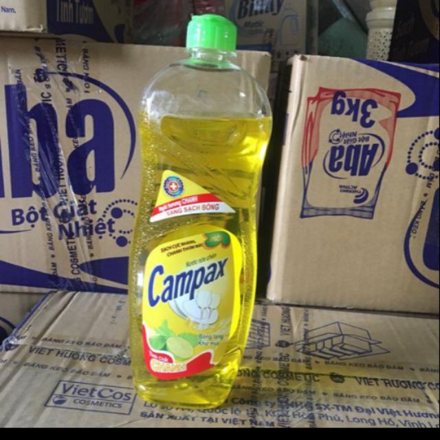 Nước rửa chén Campax Chanh 750g