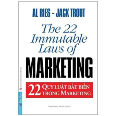 Sách - 22 Quy luật bất biến trong marketing - First News