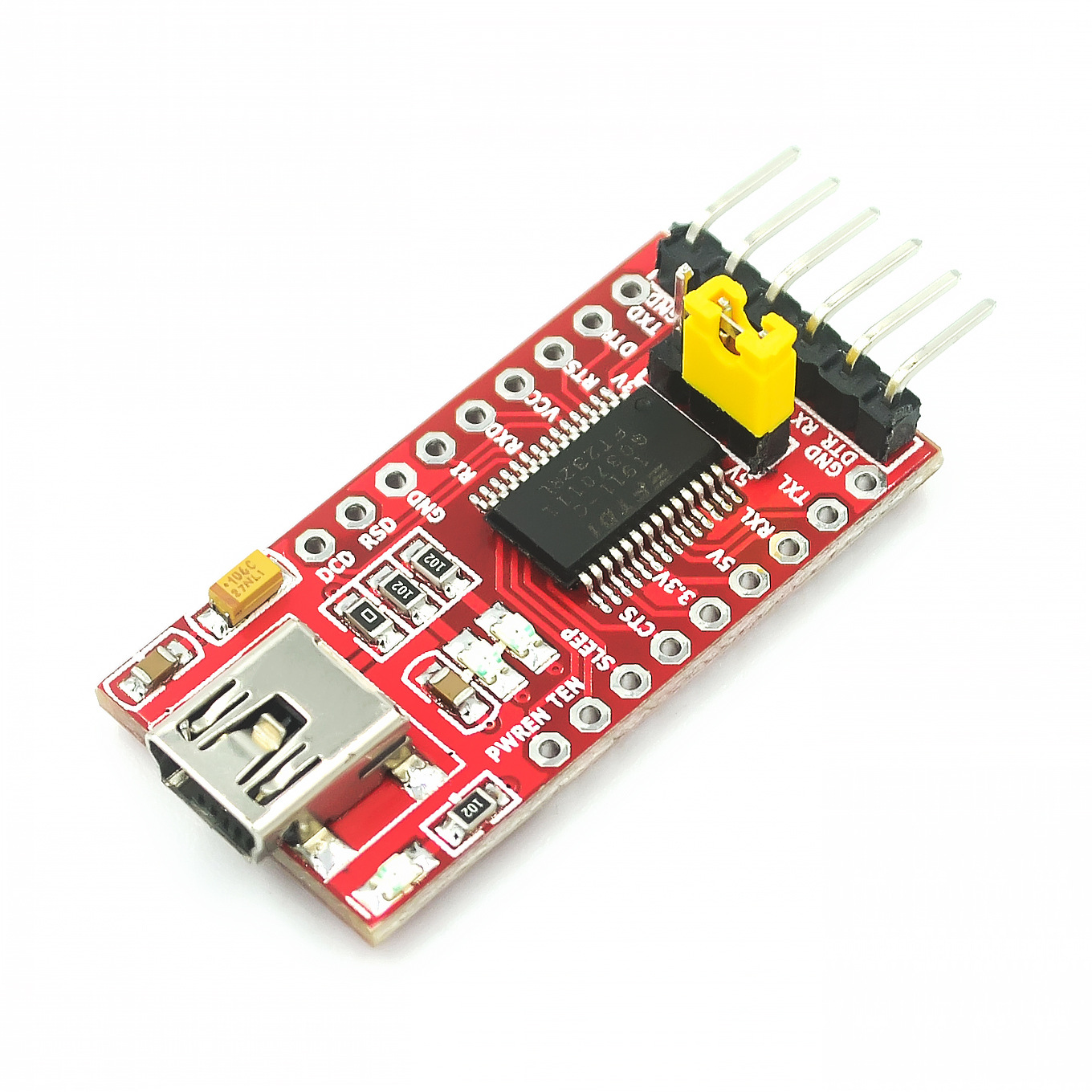 USB Uart Ttl Ft232 Converter Circuit | Ft232Rl