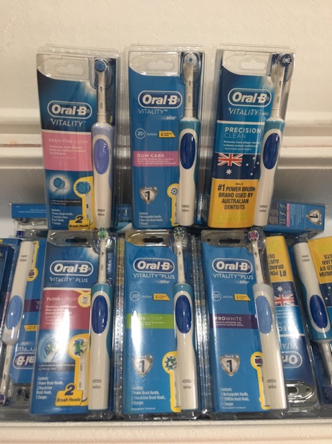 Bàn chải điện Oral B - Úc