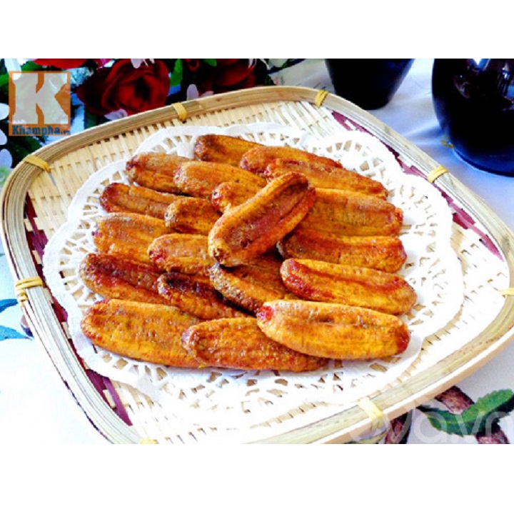 500g chuối sấy dẻo Saigon food