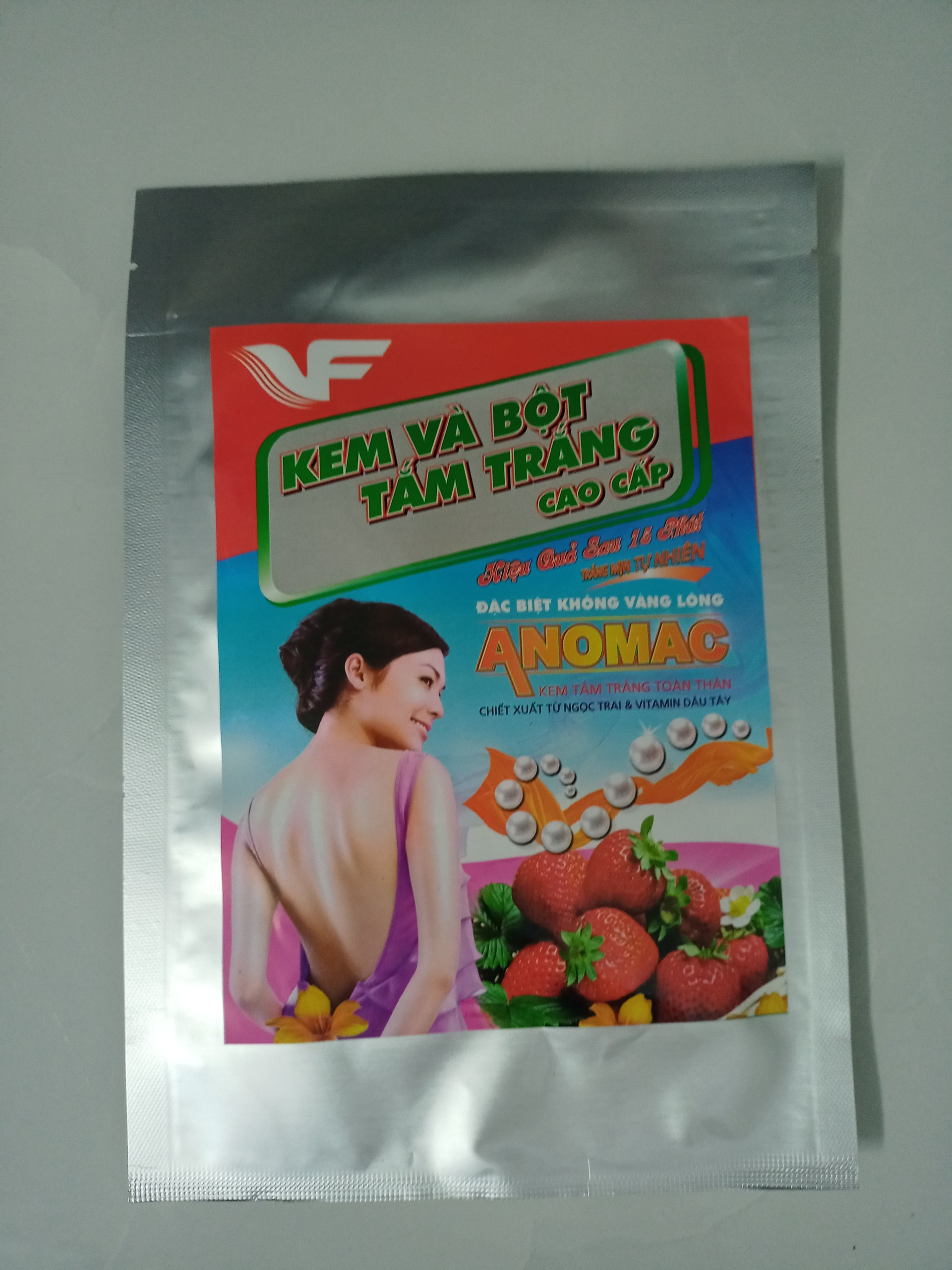 Kem và bột tắm trắng cao cấp Anomac TVF