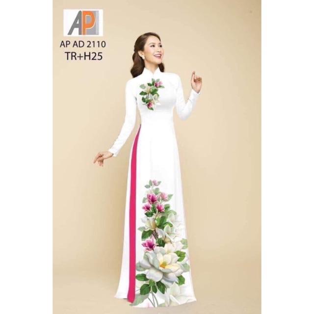 [HCM]Vải áo dài hoa sen
