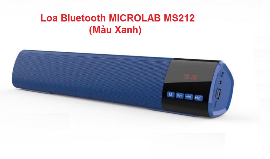 Loa Bluetooth MICROLAB MS212 (Màu Xanh)