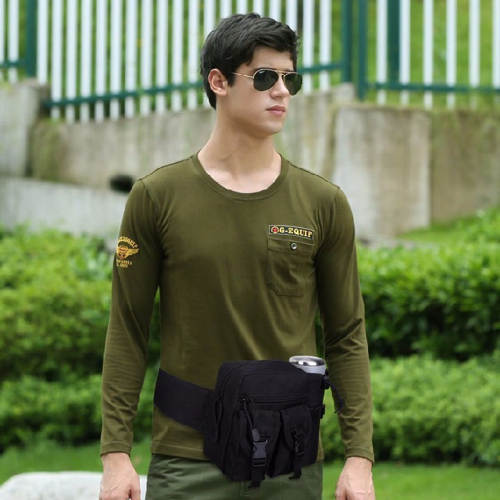 Túi đeo hông , Túi Đeo Hông Kèm Chai Nước