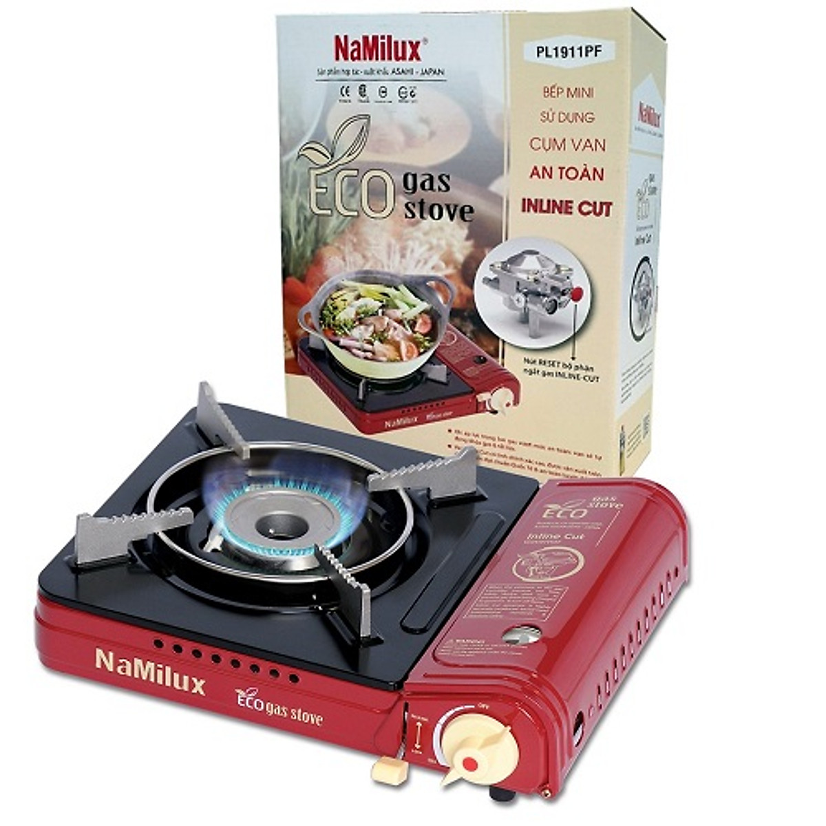 Bếp gas mini chống nổ Namilux 1911PF