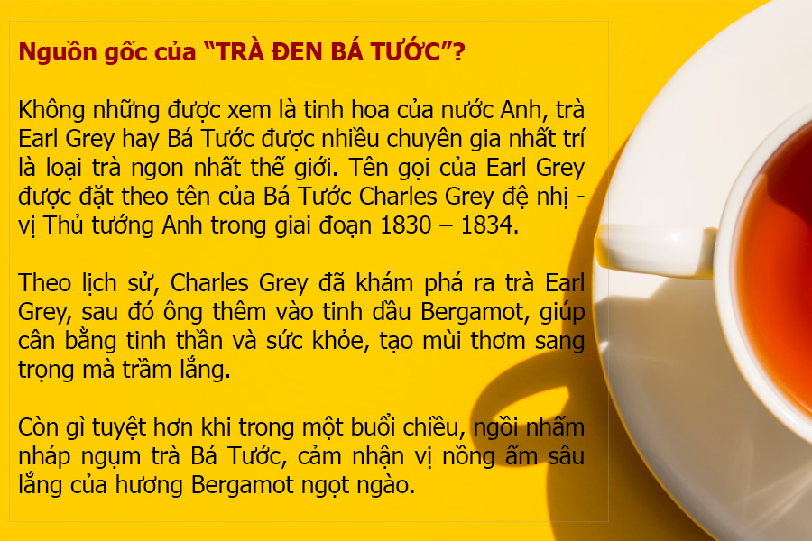 Combo 5kg Trà Đen Hồng Trà Bá Tước Mộc Sơn