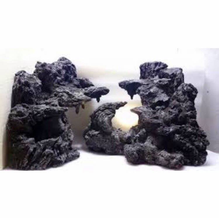 Túi 1kg Đá đen Gia Lai - Trang trí bể thủy sinh, cá, tép, tiểu cảnh, hòn non bộ