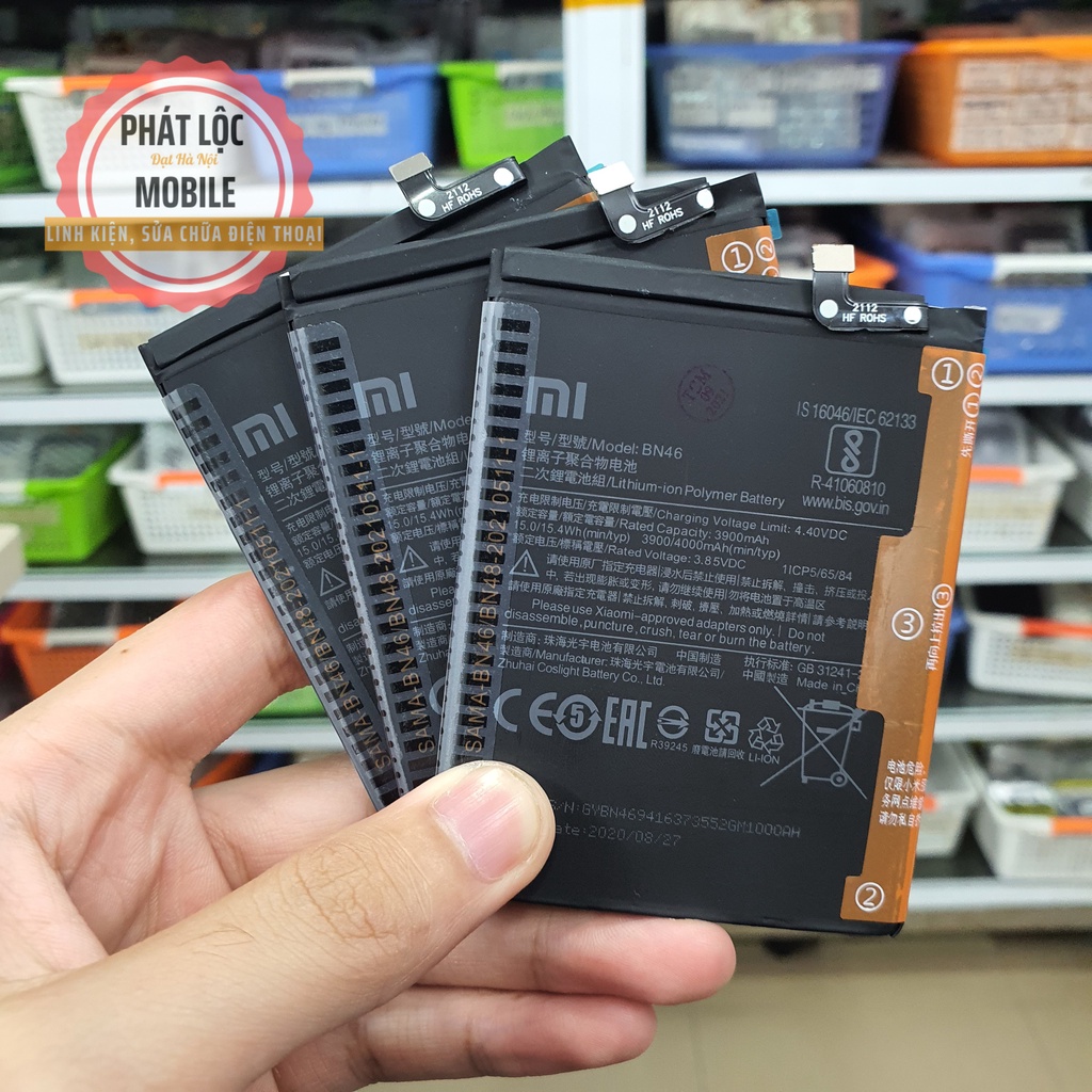 Pin Redmi Note 8, Dung lượng 4000mAh,  Mã pin BN46,
