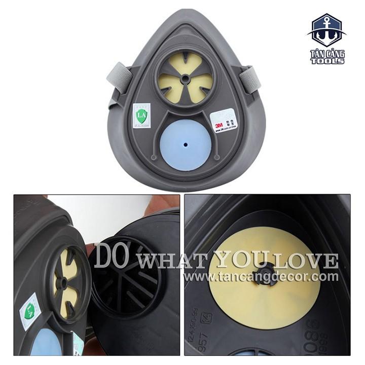 Mặt nạ phòng độc + 10 bông lọc