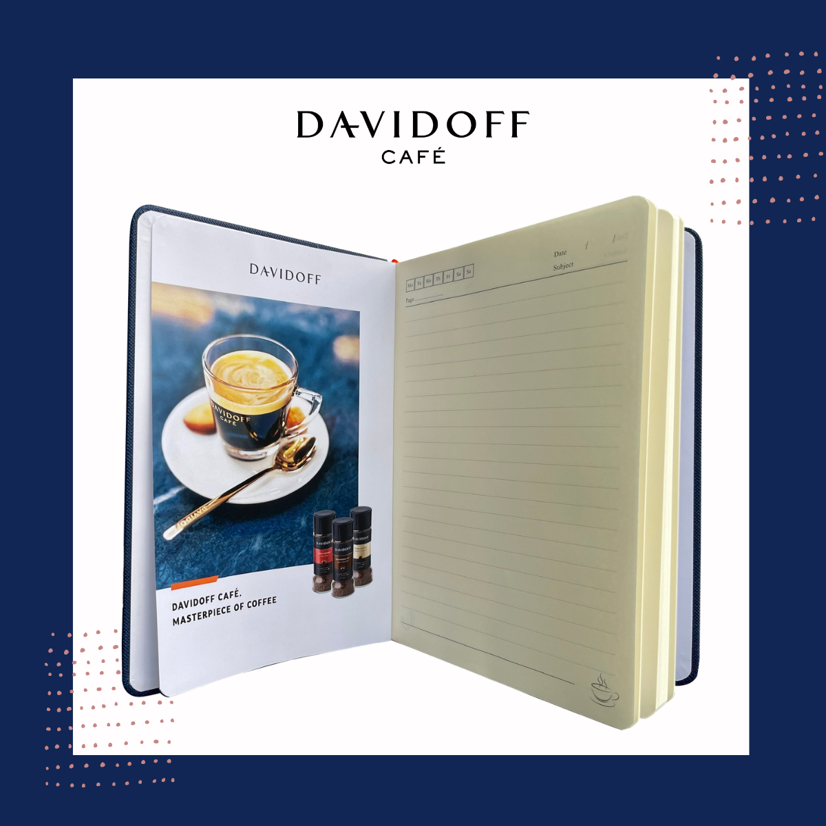 Sổ DAVIDOFF - Sổ da cao cấp từ Davidoff Café